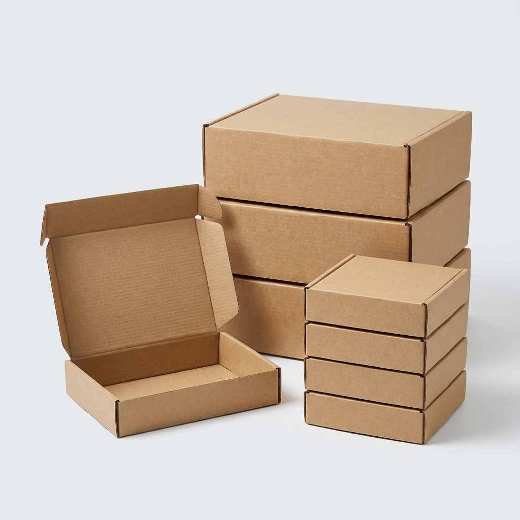 Corrugated shipping cartons
