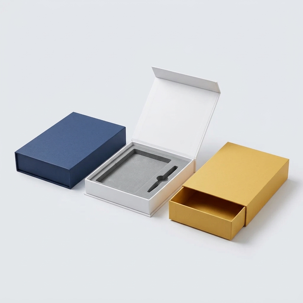 Rigid gift boxes